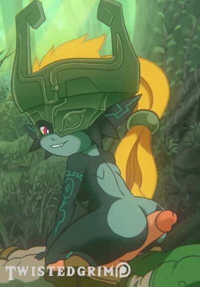 Midna Giving Link A Better Ride Then Zelda Could Ever Do [The Legend Of Zelda] (TwistedGrim)