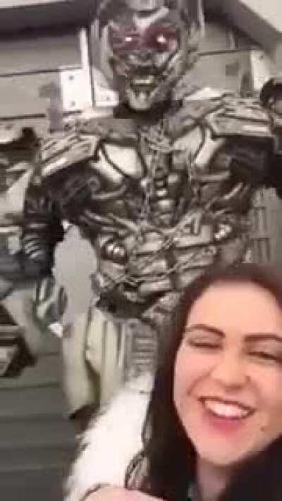 This Megatron cosplay