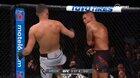 Nate Diaz drowning Anthony Pettis with punches and knees at UFC 241