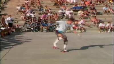 Rodney Mullen, Freestyle Contest Oceanside 1986