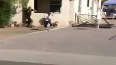 WCGW if I try to do something cool while fleeing from police?