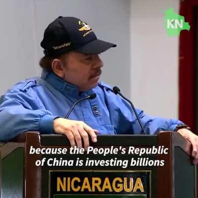 Nicaragua's President calls out US 