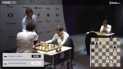 GM Daniel Naroditsky reacts to Magnus's Epic blunder in the FTX Crypto cup  finals : r/chess