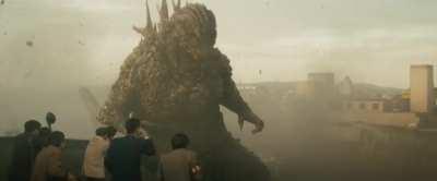 Godzilla Minus One (2023) &quot;What we're witnessing is a scene beyond belief&quot;.