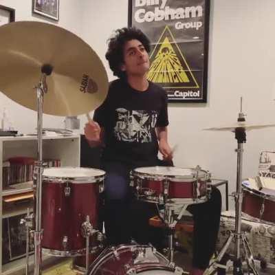 Broadway school of Rock drummer Raghav mahrotra with a filthy groove