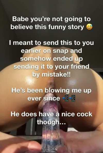 He does have a nice cock though…