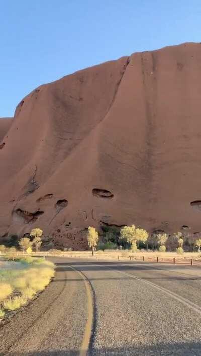 An amazing view of one of the greatest natural wonders, Uluru