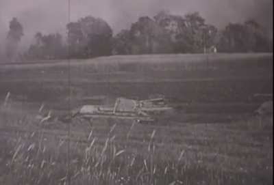 German AT gun engaging a trio of soviet tanks. 