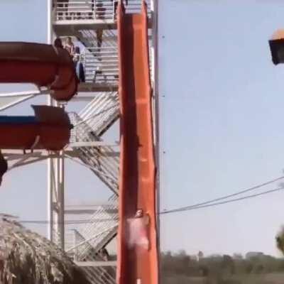 HMFT after i swim in front of a water slide