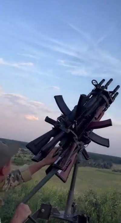 AK ANTI AIR WEAPON TESTING FOR SHOOTING DOWN DRONES ðºð¦