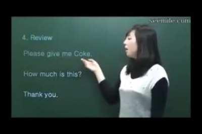 Seems like she really wants that coke