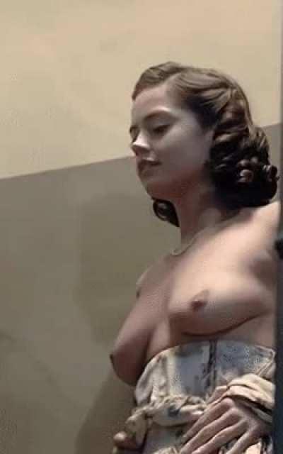 Jenna Coleman's sexy tits got me throbbing