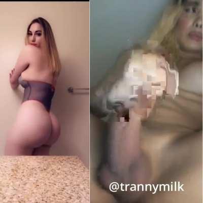 Trans. She only wants the thickest, tastiest cocks. Are you worthy enough to cum on this mega PAWG?