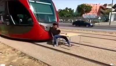 TikToker sentenced to 3 years in prison in Morocco for blocking tramway traffic just to record a TikTok video.