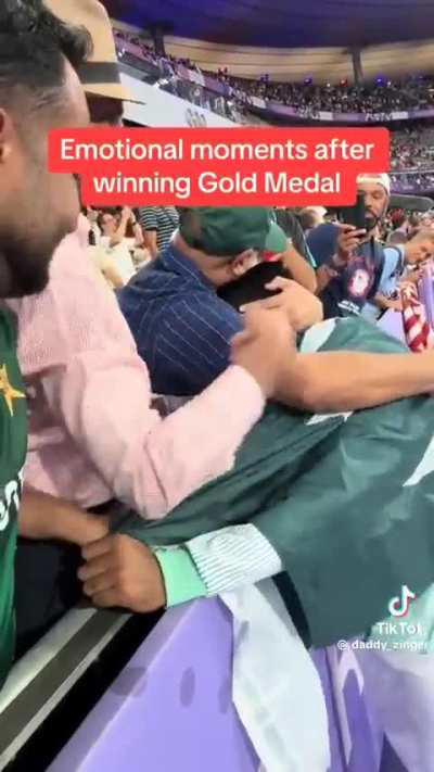 Arshad Nadeem post victory 🥺