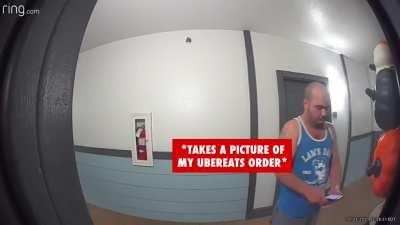 Porch Pirate was also my UberEats delivery driver