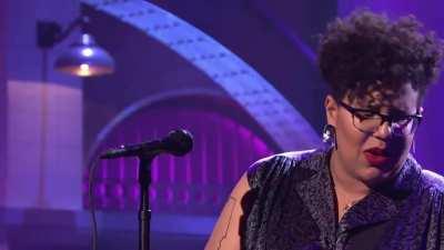 Brittany Howard, frontwoman for the Alabama Shakes (SNL, 2015)