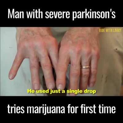 Man with severe Parkinson's tries cannabis for the first time