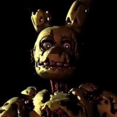 So i seen this video posted on a discored sever i was in and i need to know. Wtf is springtrap saying the music makes it sound like a ad of some kind.