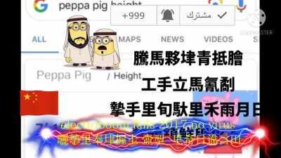 OMG 鳺揍 扔手彗魚peppa pig!?!??!