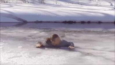 How to Self-Rescue in the Event you Fall Through Frozen Ice