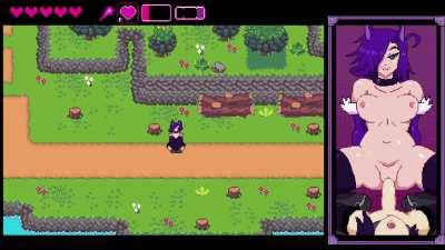 Femboy game Nekomancer has a free demo for its new battle system!