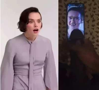 Shocked! - BBC Celebrity Cumshot Daisy Ridley Porn GIF by bbcbruce562