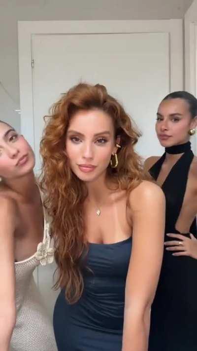 Alessia Lanza, Emily Pallini e Francesca Cuccuru