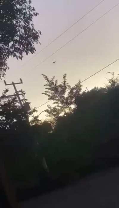 A T-6C + Texan II in action somewhere in Culiacán, Mexico