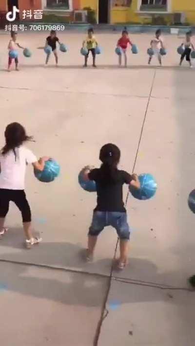 Kindergarten in China.