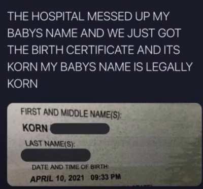 I love korn!