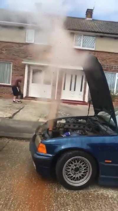 When your car is tooooooo hot!