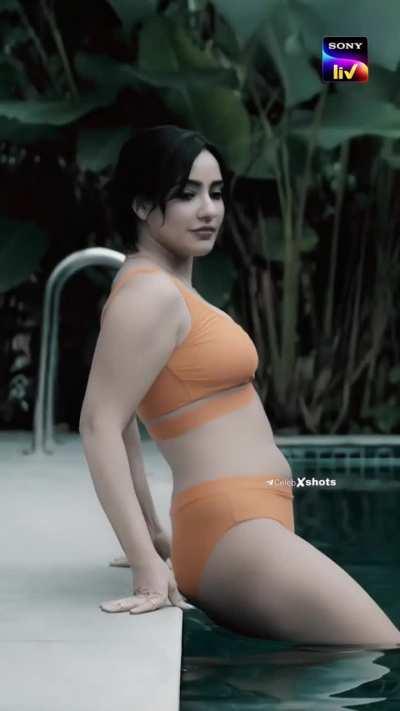 Neha Sharma In Orange Bikini 🥵 (UHD)