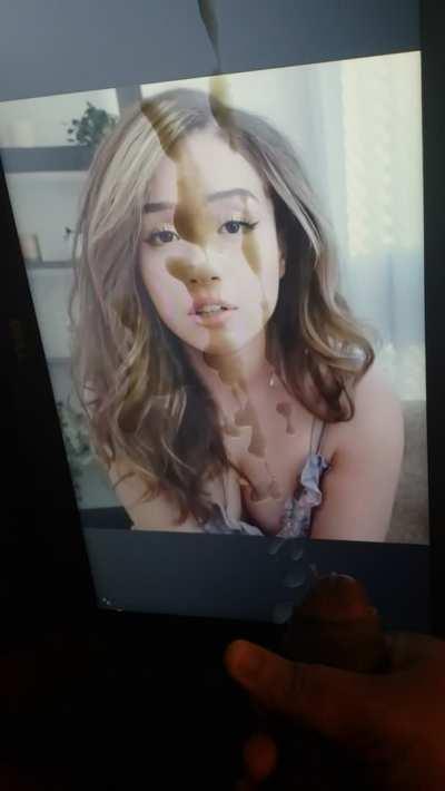 Made a mess on Poki's face