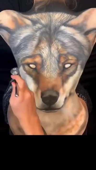 Wolf Bodypaint!!