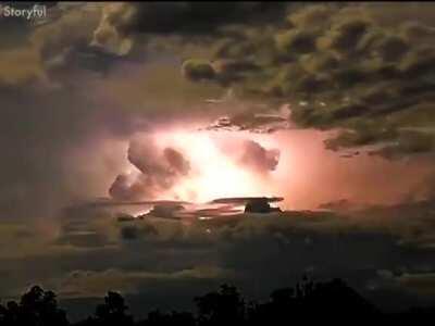 Thunderstorm time-lapse