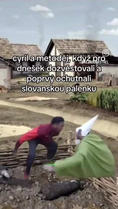 Cyril a Metoděj zkusili pálenku 