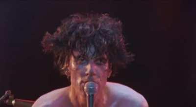 The Cramps delivering a grotesque… yet shockingly brilliant performance of their song “Tear It Up” at Santa Monica Civic Auditorium, California in 1980.