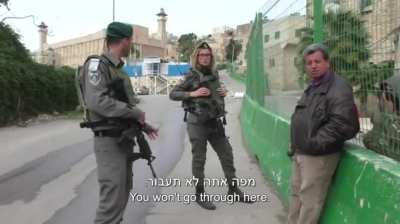 Jewish only roads in occupied West Bank