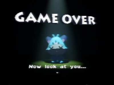 Chattini Game Over Screen