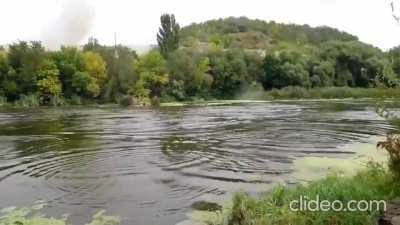 Fishing in Kharkiv oblast.