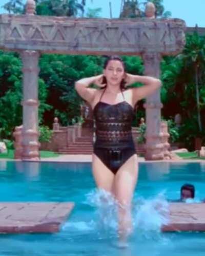 Juhi Chawla in Swimwear