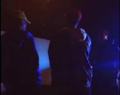 Ski and X rapping their way out of a ticket. tried to find the video without a watermark for yall.