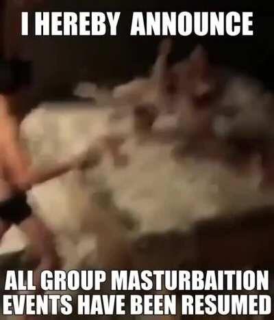 Come now, get in the cum bath