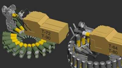 Loading mechanism of russian MBTs