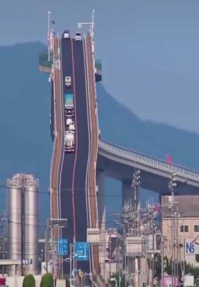 Eshima Grand Bridge, Matsue, Japan