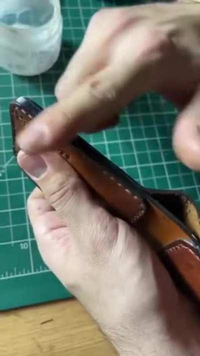 Leather Wallet Craftsmanship