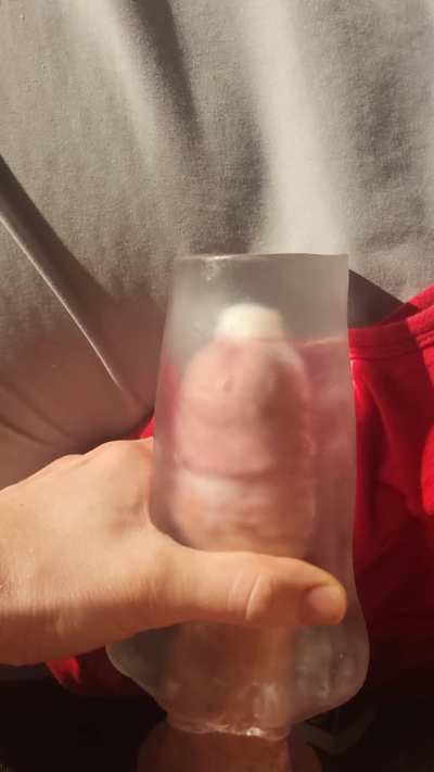 Fucking my cum deep 