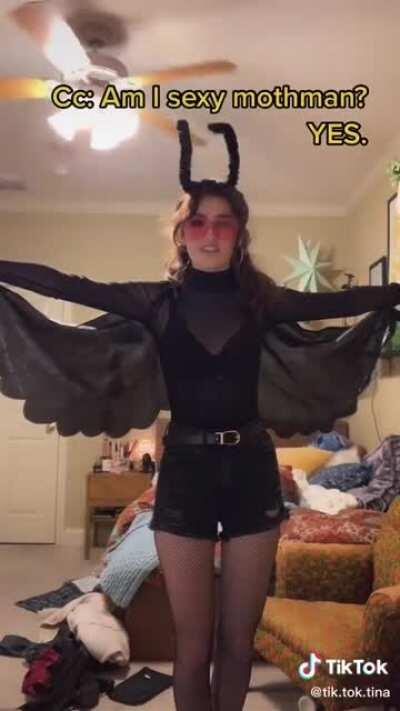 Sexy moth man!