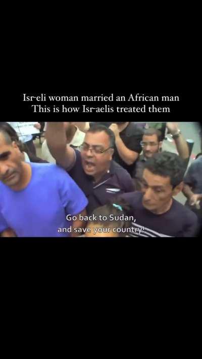 Israeli woman threatened with rape for being married to an African man